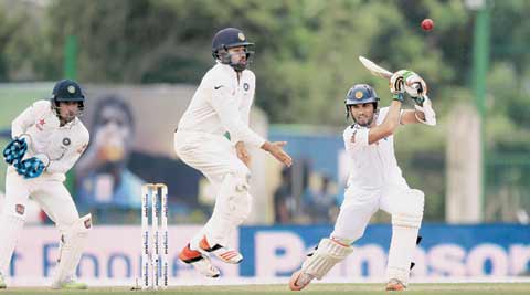 Dinesh Chandimal, Dinesh Chandimal Sri Lanka, Sri Lanka Dinesh Chandimal, India Sri Lanka Test 2015, 2015 India Sri Lanka, India vs Sri Lanka, Cricket News, Cricket