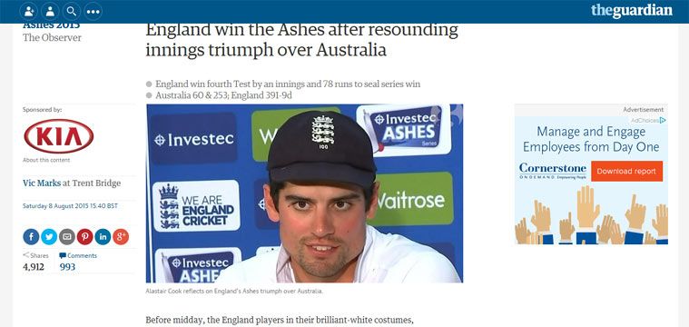 ashes 2015, ashes, ashes cricket, ashes england, england ashes, england vs australia, australia vs england, eng vs aus, aus vs eng, cricket news, ashes news, cricket