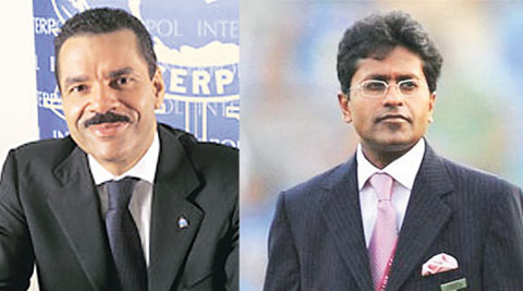 Lalit Modi, lalit modi row, lalit modi interpol, lalit modi contreoversy, ronald k noble, ronald k noble interpol, IPl, interpol, red corner notice, ipl news, lalit modi news, latest news