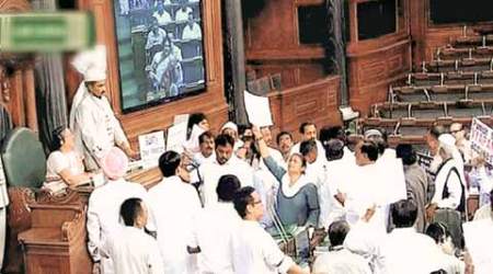 Sumitra Mahajan tells LS TV: Show live footage of protest, let people know