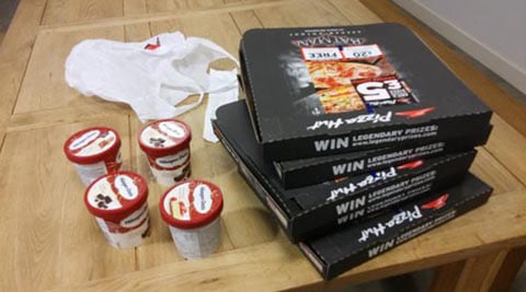 UK man starts 'pizza war' between telecom companies, gets free supply for a year - The Indian Express