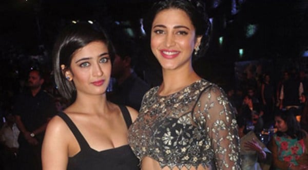 Image result for shruti and akshara haasan