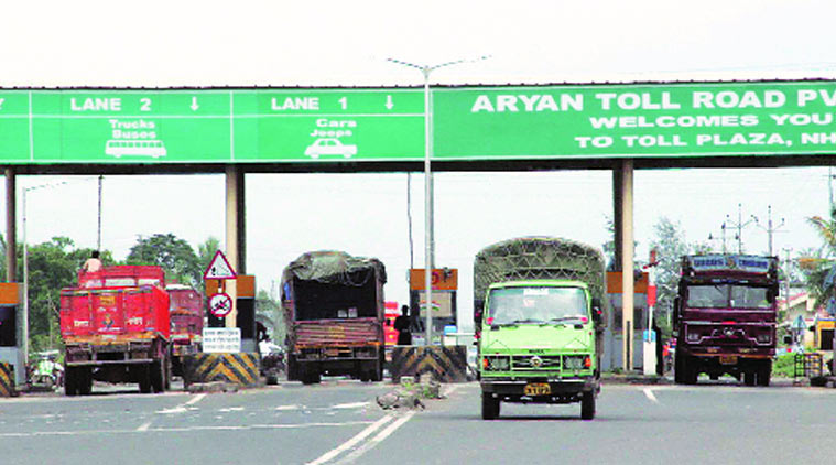 Toll-operate-transfer( TOT):  Private tolls to fund new roads; currently toll makes an average of 10% contribution to the project cost annually - The Indian Express