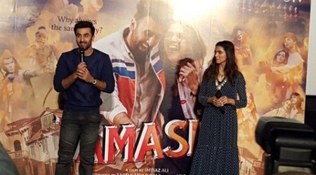 Deepika calls ex-boyfriend Ranbir 'bro' at 'Tamasha' trailer launch