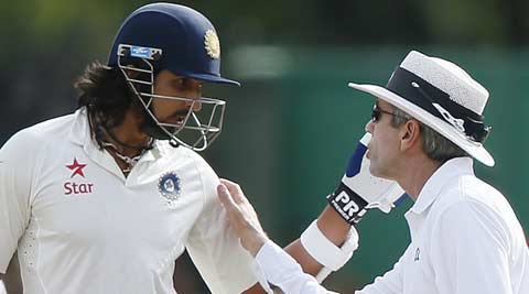 India vs Sri lanka, Ind vs SL, SL vs Ind, India Sri Lanka, Sri Lanka vs India, Ishant Sharma, Ishant, Dhammika Prasad, Ishant vs Prasad, cricket fight, icc, icc cricket, cricket news, cricket