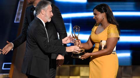 Jon Stewart gets sweet goodbye with Daily Show’s  wins at 2015 Emmy Awards