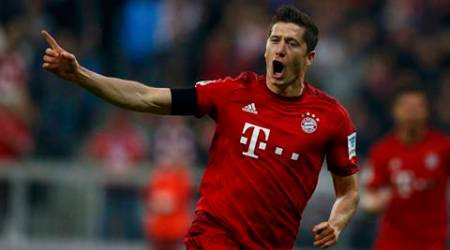 Robert Lewandowski scores fastest hat-trick to demolish VFL Wolfsburg