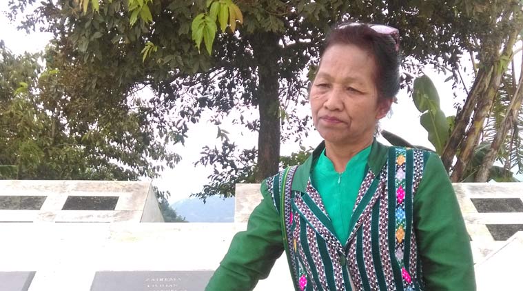 The Martyrs' Graveyard in Aizawl