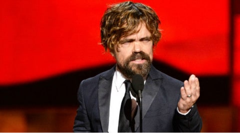 Game of Thrones’ actor Peter Dinklage passed on gum  to wife’s mouth before accepting Emmy Award?
