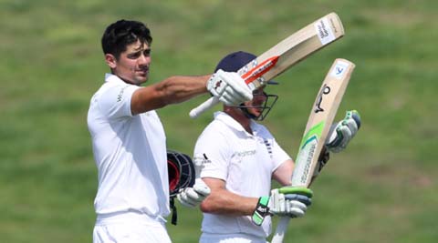 Alastair Cook leads England fightback with ton on Day 2  against Pakistan