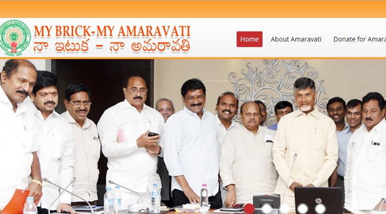 Image result for amravati city picture with chandrababu