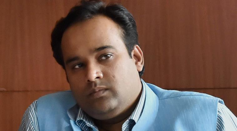 Delhi Food and Civil Supplies Minister Asim Ahmed Khan, who was sacked by the Chief Minister Arvind Kejriwal in New Delhi on Friday over corruption charges. - asim-ahmed-khan-aap759