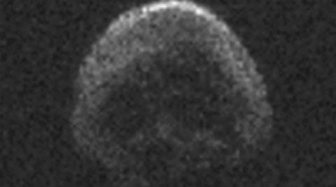 Large asteroid shaped-like skull set to shoot by Earth on Halloween