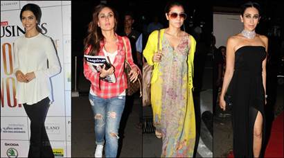 Femme Fatale: Deepika Padukone, Kareena Kapoor, Kajol, Karisma