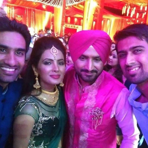 Harbhajan Singh, geeta basra, geeta basra images, harbhajan singh wedding, harbhajan singh marriage, harbhajan wedding, harbhajan singh wife, harbhajan singh geeta basra wedding, geeta basra harbhajan, geeta basra facebook, harbhajan images, cricket photos, bollywood photos, cricket, bollywood