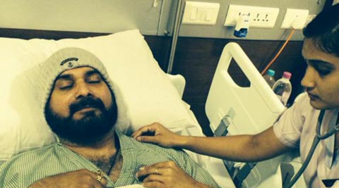 Down but Not Out: Tweets Navjot Singh Sidhu from hospital