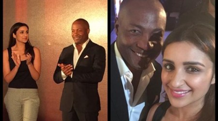 Parineeti Chopra ‘honoured’ to meet Brian Lara