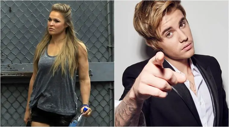 Justin Bieber, Ronda Rousey, Ronda Rousey justin bieber, Justin Bieber news, Justin Bieber songs, Ronda Rousey news, Ronda Rousey films