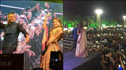 Salman Khan, Sonam Kapoor perform Garba in Ahmedabad