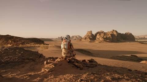 ‘The Martian’ estimated to mint $50 million over  weekend