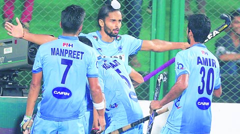 Against Olympic champs, real India turn up
