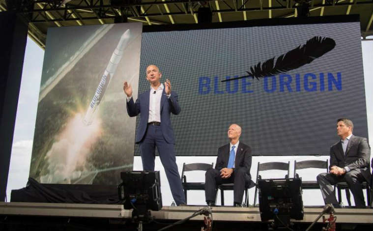 Jeff Bezos, Blue Origins, space news, space, Space rocket, reusable space rocket, SpaceX, space exploration, human space flight, human space exploration, tech news, technology