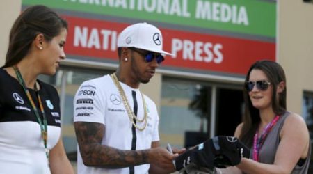 Lewis Hamilton feels force of the 44