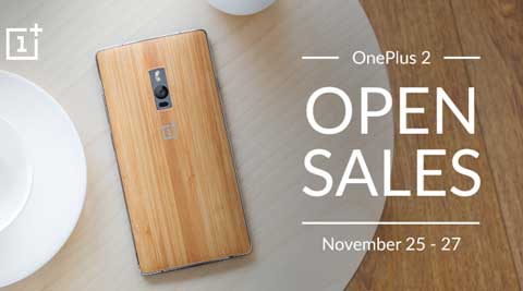OnePlus 2 on open sale till November 27, no invites needed