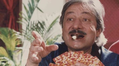 Actor Saeed Jaffrey and actor Gajendra Chauhan in film UFF YEH MOHABBAT 1997. *** Local Caption *** Actor Saeed Jaffrey and actor Gajendra Chauhan in film UFF YEH MOHABBAT 1997. Express archive photo