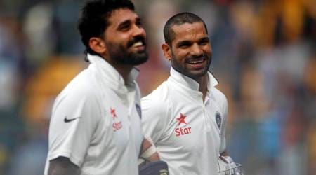 Shikhar Dhawan to replace injured Murali Vijay for India’s tour of Sri Lanka
