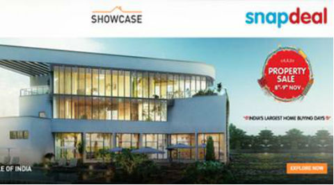 Snapdeal says nearly 10,000 people booked homes during Diwali season