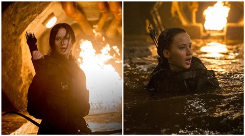 ‘The Hunger Games’ cast shot inside a sewer for  three weeks