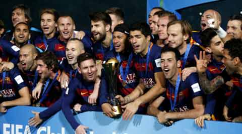 Lionel Messi, Luis Suarez lead Barcelona to another world  title