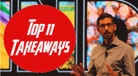 Tap to translate, Wi-Fi at railway stations: Top takeaways from Sundar Pichai’s India visit