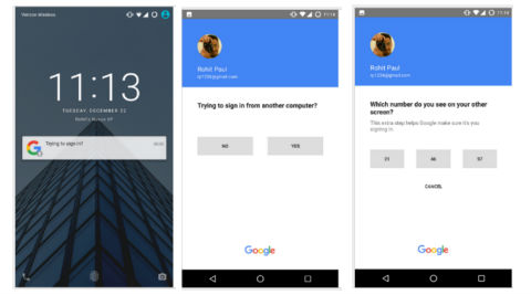 Google working on a ‘password free’ login method for its accounts
