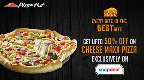 After Maggi, Snapdeal now partners with Pizza Hut to sell pizzas