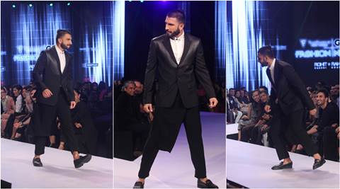 ‘Lady’s killer’ Ranveer Singh rocks the ramp at GQ Fashion Nights
