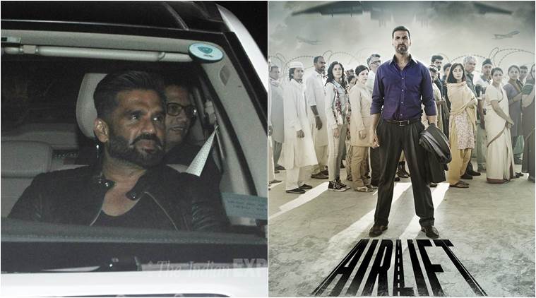 Akshay Kumar, Suniel Shetty, Airlift, Akshay Kumar Airlift, Akshay Kumar Suniel Shetty, Akshay Kumar in Airlift, Suniel Shetty border, Akshay kumar Baby, Akshay kumar Holiday, Akshay kumar Films, Entertainment news