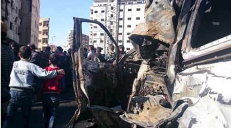 Syria: Suicide car bomb in Damascus suburb kills at least eight
