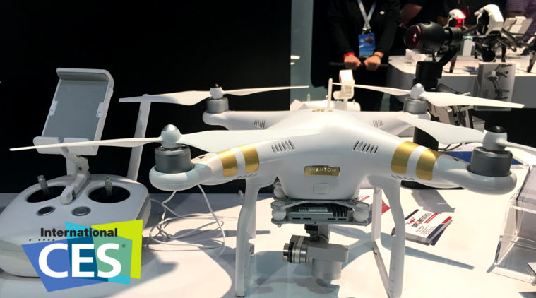 CES 2016: Drones with 4K cameras take flight