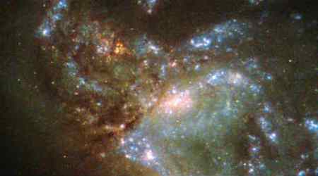 Hubble Telescope spots moon orbiting dwarf planet