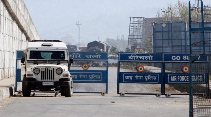 Pathankot: The Indian Air Force base that was attacked by militants in Pathankot, Punjab on Saturday. (PTI Photo)