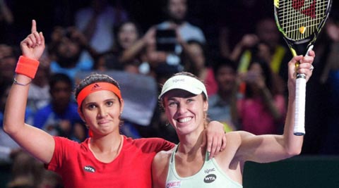 Sania Mirza-Martina Hingis win Brisbane International doubles  title