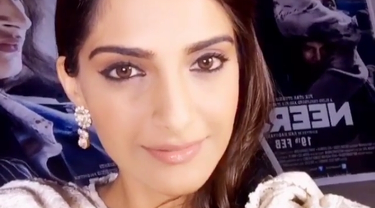 Sonam Kapoor, Neerja, Sonam Kapoor Neerja, Sonam Kapoor in Neerja, Sonam Kapoor Neerja Movie, Sonam Kapoor Fear Campaign, Sonam Kapoor news, Entertainment news