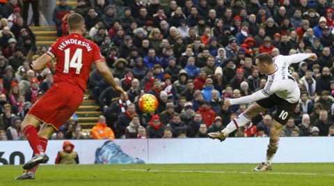 Wayne Rooney’s record goal gives Manchester  United 1-0 win over Liverpool