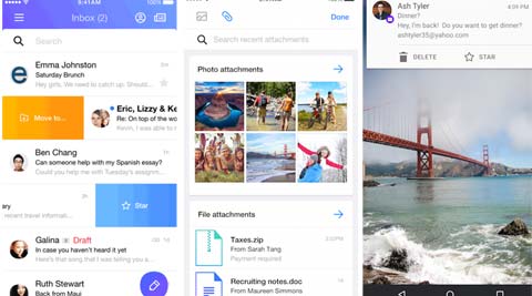 Yahoo app, website get a new look; Yahoo mail gets new features