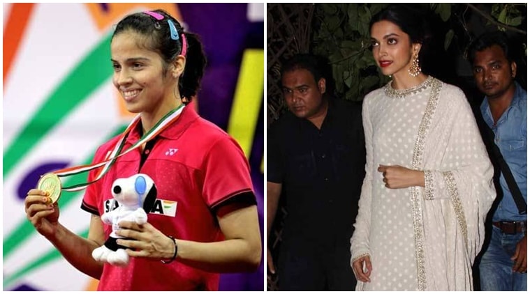 saina nehwal, deepika padukone, deepika, saina, deepika padukone saina nehwal, deepika saina, deepika padukone news, deepika padukone movies, deepika padukone upcoming movies, entertainment news