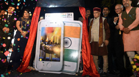Freedom 251 website crashes on Thursday after it received 6 lakh hits per second