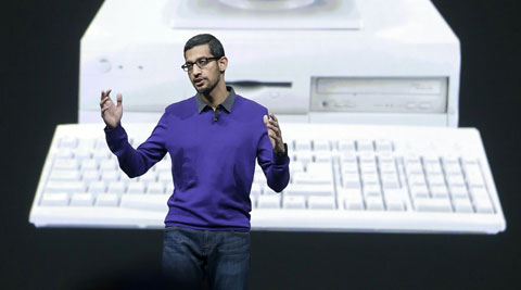 Google CEO Sundar Pichai meets with EU anti-trust chief