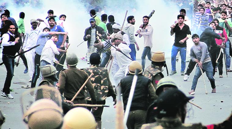 Protests that led to caste violence in north India near end